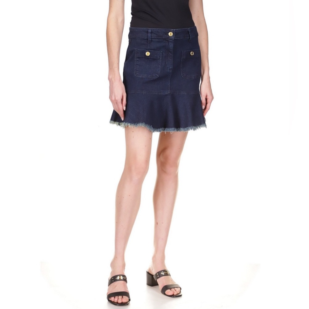 Supercute Michael Kors Denim Mini Skirt - no tags but never worn! New! Size 12